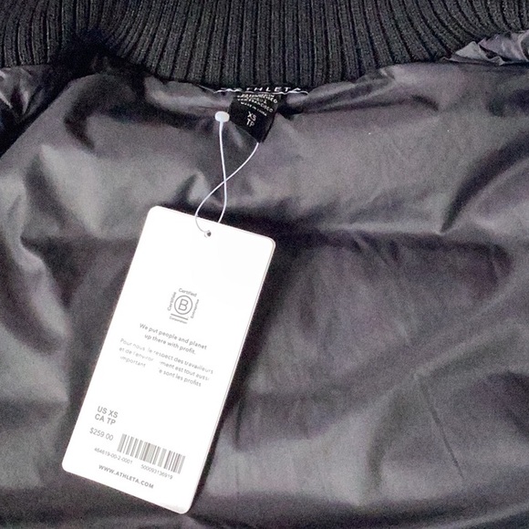 ATHLETA Black Hanover Hybrid Insulated Jacket - Picture 5 of 6